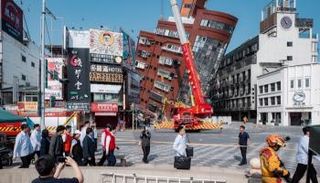 آثار زلزال تايوان