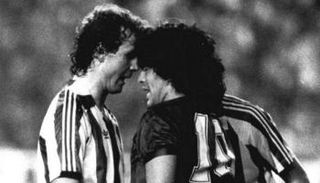 مارادونا ضد أتلتيك بلباو في نهائي كأس ملك إسبانيا 1984