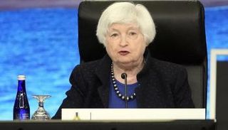 وزيرة الخزانة الأمريكية جانيت يلين