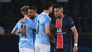 كيليان مبابي ضد مانشستر سيتي