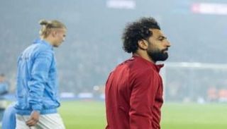 محمد صلاح وإيرلينغ هالاند