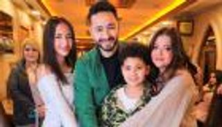 حفل إفطار مع عرض الحلقة الأخيرة.. حمادة هلال يحتفل بنجاح «المداح 4» (صور)