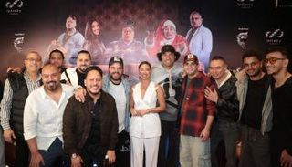 أبطال فيلم "ع الماشي"