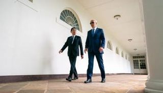 بايدن وكيشيدا خلال المباحثات