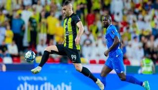 عبدالرزاق حمدالله في نهائي السوبر السعودي