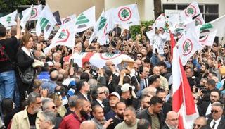 من جنازة باسكال سليمان 