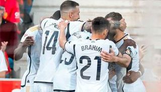 من مباراة ريال مدريد ومايوركا في الدوري الإسباني