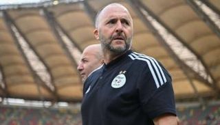 جمال بلماضي مدرب منتخب الجزائر السابق