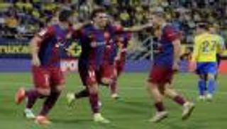 بمقصية فيليكس.. برشلونة يضيق الخناق على ريال مدريد قبل الكلاسيكو (فيديو)