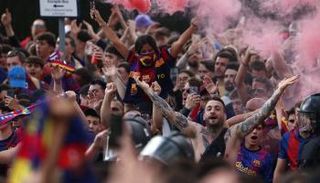 جماهير برشلونة 