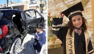 الطفلة هند والسيارة التي عثر على جثتها بداخلها