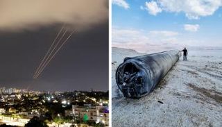 هجوم إيراني غير مسبوق على إسرائيل