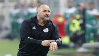 جمال بلماضي مدرب الجزائر