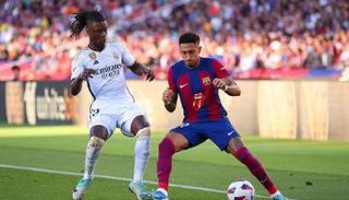 جانب من مباراة برشلونة وريال مدريد