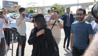 أحمد حلمي ومنى زكي في الجنازة 