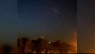 صورة متداولة لاستهداف أصفهان