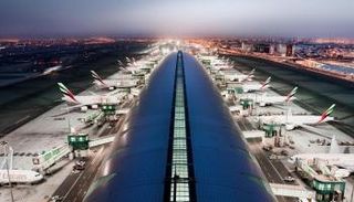 مطار دبي- أرشيفية
