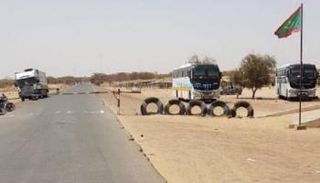 موقع حدودي بين مالي وموريتانيا