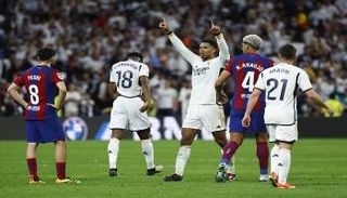 من مباراة ريال مدريد ضد برشلونة 