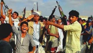 أطفال في صفوف مليشيات الحوثي - أرشيفية