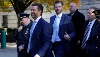 دونالد ترامب جونيور وإريك ترامب