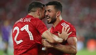 علي معلول ومحمد عبدالمنعم - الأهلي