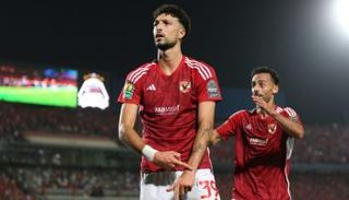 وسام أبو علي مهاجم الأهلي المصري