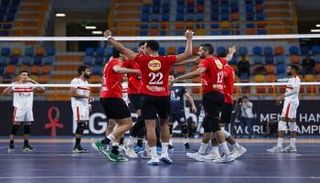 مباراة الأهلي والزمالك في نهائي كأس مصر للكرة الطائرة