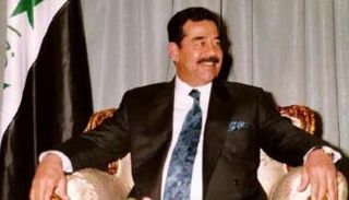 الرئيس العراقي الراحل صدام حسين