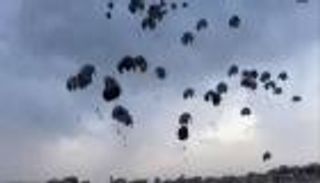 «طيور الخير» تنفذ الإسقاط الـ41 للمساعدات على شمال غزة