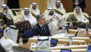 لقاء خليجي أمريكي بالرياض.. غزة والبحر الأحمر وقضايا المنطقة على الطاولة (بث مباشر)