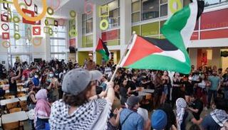 مظاهرات طلابية مؤيدة للفلسطينيين في أمريكا