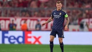 توني كروس لاعب وسط ريال مدريد الإسباني