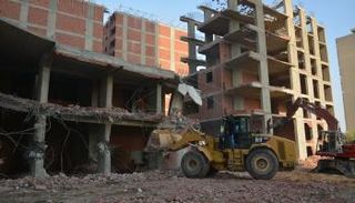 مخالفات بناء - صورة أرشيفية 