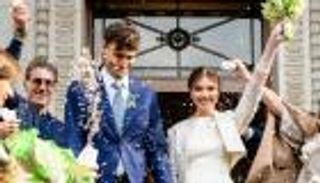 مايا رعيدي ملكة جمال لبنان.. إطلالة ساحرة في حفل زفاف أسطوري (صور)