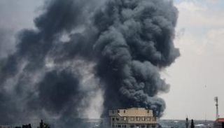 من العملية الإسرائيلية البرية والجوية شرق رفح