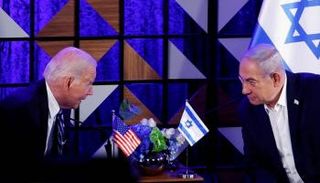 بايدن ونتنياهو في لقاء سابق