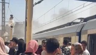 حريق المترو في مصر