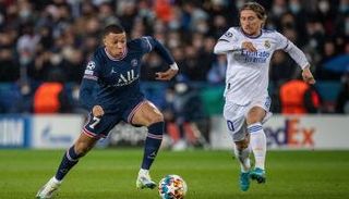 كيليان مبابي ولوكا مودريتش
