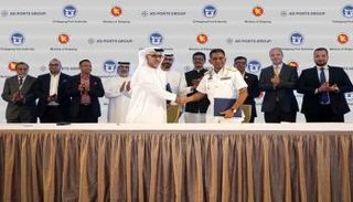 «موانئ أبوظبي» تبرم مذكرة لتطوير ميناء متعدد الأغراض في بنغلاديش