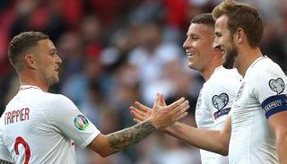 هاري كين وكيران تريبييه في منتخب إنجلترا