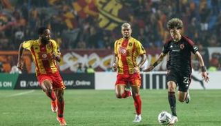 جانب من مباراة الأهلي والترجي