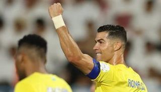 كريستيانو رونالدو نجم النصر السعودي