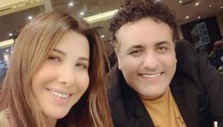 نانسي عجرم رفقة الملحن محمد رحيم