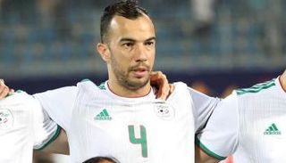 جمال بلعمري لاعب منتخب الجزائر