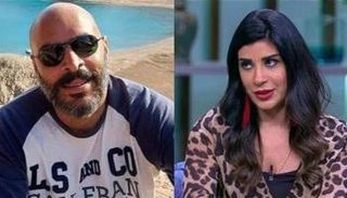 المذيعة أميرة شنب وزوجها