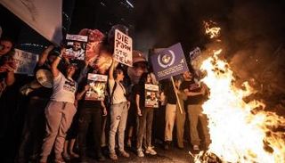 مظاهرة في تل أبيب مطالبة بوقف حرب غزة