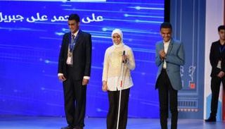 بعض أبطال تحدي القراءة من ذوي الهمم 