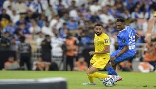 من مباراة الهلال والنصر
