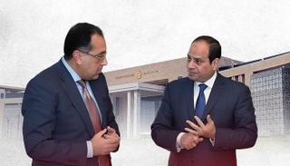 الرئيس المصري ورئيس حكومته 